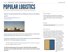 Tablet Screenshot of popularlogistics.com